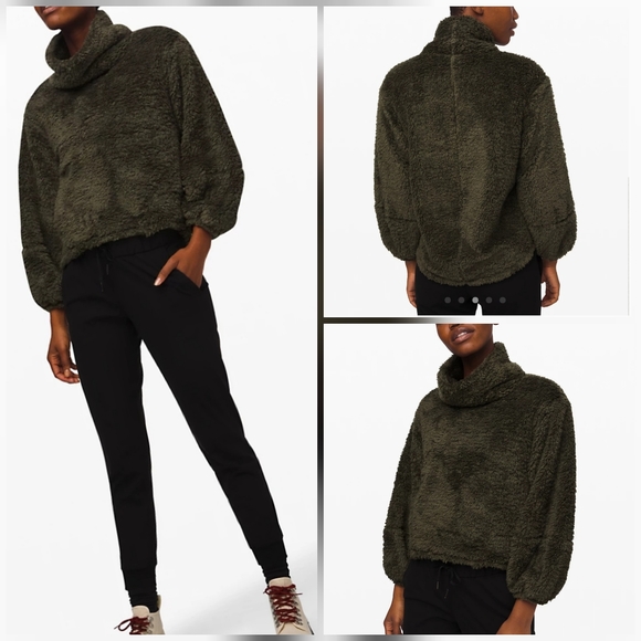 lululemon sherpa pullover